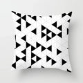 Axyaa Geometric Stripe Printed Pillowcase - Modern Home Decor