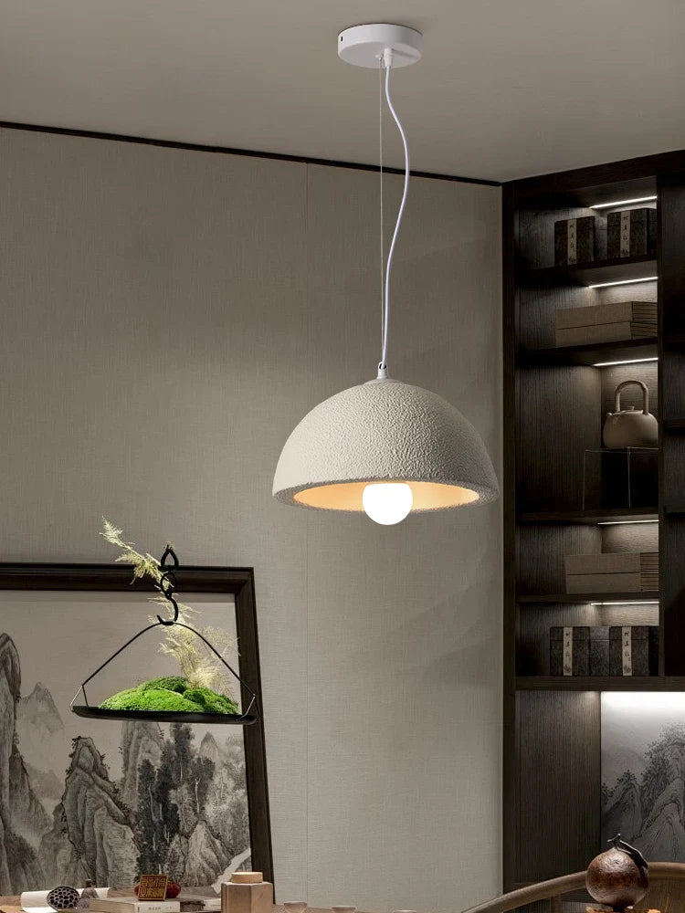 Axyaa Nordic Minimalist Wabi Sabi LED Chandelier for Restaurant, Bedroom, Living Room