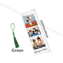 Memorial Acrylic Bookmark Custom Photo Text Tassel Printed Axyaa Mother's Father's Day Gift