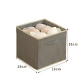 Axyaa Fabric Storage Cubes Organizer for Closet, Toys, Clothing - Home Supplies Box