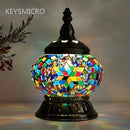 Turkish Mosaic Night Light DIY Material Package for Handmade Table Lamp Axyaa