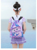 Kids' Axyaa Waterproof Swimming Backpack for Beach Storage, Sports - Dry-Wet Separation