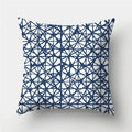 Axyaa Blue Decorative Pillowcase for Home and Office Use