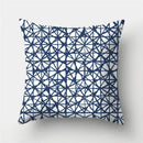 Axyaa Blue Decorative Pillowcase for Home and Office Use