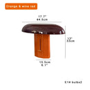 Axyaa Designer Mushroom Floor Lamp: Modern Standing Light for Living Room & Office