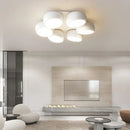 Axya LED Ceiling Chandelier: Modern Interior Light for Living Room, Bedroom, Dining Area