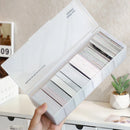 Axyaa Kpop Photocard Storage Box - Transparent Organizer Bucket for Idol Picture Cards