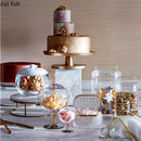 Axya Marble Cake Stand & Tray Collection Display Stand Fruit Plates Snack Plates