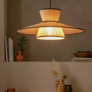 Axyaa Wabi Sabi Hanging Chandelier - Retro Pendant Lamp for Dining Room