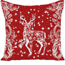 Christmas Decorative Pillow Covers Set for Sofa, Bedroom, Car - Axyaa Collection