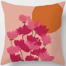Axyaa Floral Landscape Home Decor Print Pillow Cover