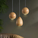 Axyaa Wooden Pendant Light for Kitchen and Bedside Table