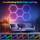 Axyaa Hex LED Garage Light Ceiling Panel with Remote