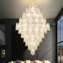 Axyaa Luxury Crystal Chandelier Light for Elegant Villa, Hotel, and Duplex Hall