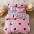Axyaa Aloe Vera Cotton Four-piece Bedding Set