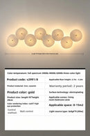 Modern Art Deco Ceramic LED Wall Sconce by Axyaa for Stylish Home Lighting