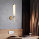 Axyaa Marble Copper Luxury Wall Lamp for Hotel Homestay, Living Room, Bedroom