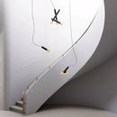 Axyaa Minimalist Modern Staircase Pendant Light - Elegant Nordic Design