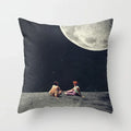 Axyaa Starry Sky Moon Cushion Cover - 45X45CM