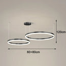 Axyaa Modern LED Pendant Light for Living and Dining Room Chandeliers