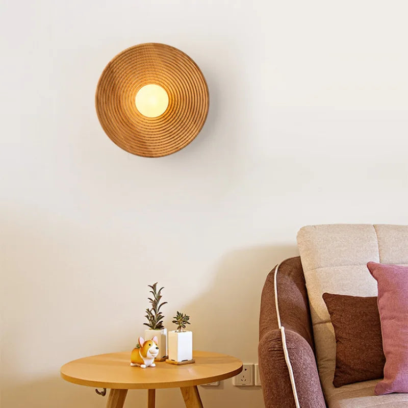Axyaa White Glass Wall Lamp for Parlor, Bedroom, Hotel, Shop Lighting