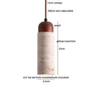 Axyaa Adjustable LED Pendant Lamp Stone Wood Hanging Light