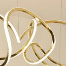 Axyaa LED Chandeliers: Modern Pendant Lamps for Living and Dining Room Lighting