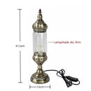 Axyaa Handmade Turkish Table Lamp Plain Light LED Night Lamp for Bedroom