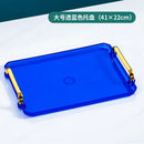 Axyaa Plastic Storage Racks for Drain Cups, Upside-down Plates, Teacups, and Cake Plate Tray