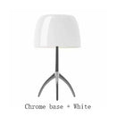 Axyaa Modern Italian Designer Tripod Desk Lamp Stainless Steel LED Home Decor