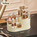 Axyaa 360° Rotatable Makeup Organizer for Lipstick and Brushes