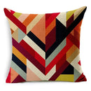 Axyaa Geometric Color Block Abstract Throw Pillow Cover