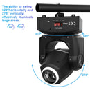 Axyaa RGB Moving Head Light Beam for Disco Party, Church, Concert - Stage Lighting Effect