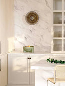 Axyaa Modern Minimalist Amber Glass Disc Wall Lamp LED Sconce