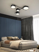 Axyaa Modern Minimalist Geometry LED Ceiling Lamp for Living Room, Dining Room, Study, Bedroom