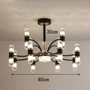Axyaa Modern LED Ceiling Lamp Chandelier for Bedroom and Dining Room