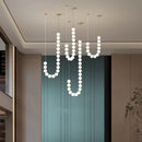 Axyaa Modern LED Pendant Light Chandeliers for Living and Dining Room