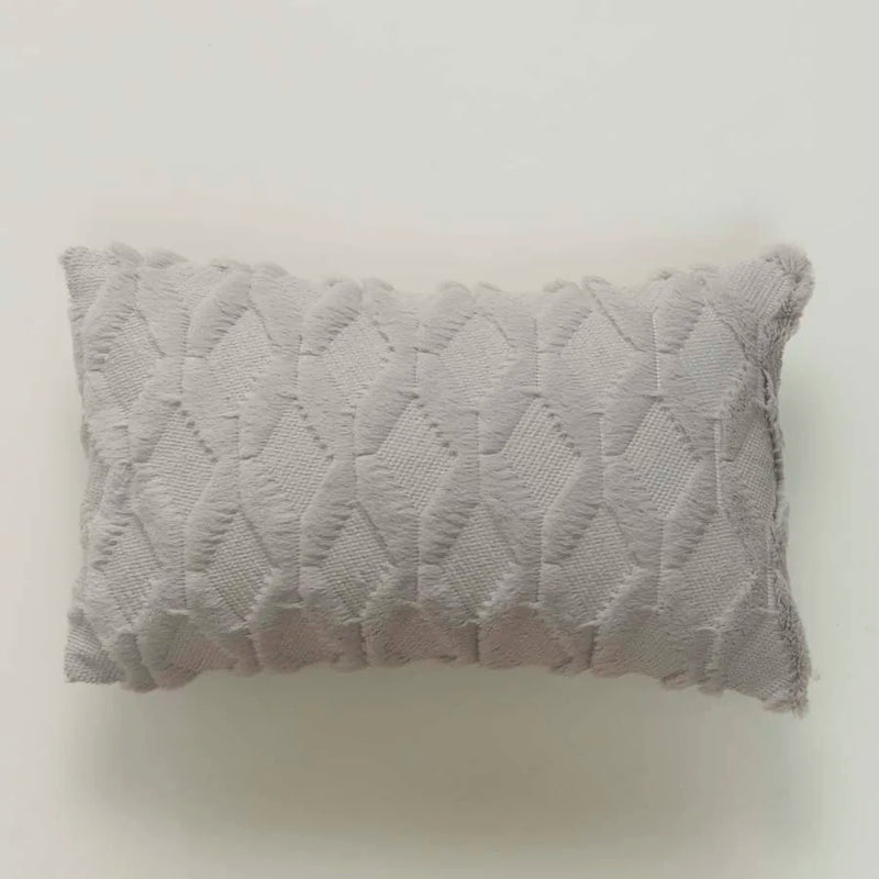 Axyaa Soft Plush Rectangular Pillow Cover 30x50 - Home Decor Cushion Cover