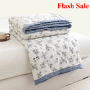 Axyaa Summer Cool Quilt - Breathable Washed Cotton, Skin-Friendly & Print Design