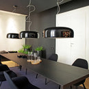 Axyaa Glossy Nordic Aluminum Pendant Light for Dining Room Decor