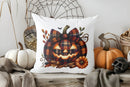 Halloween Rose & Butterfly Pillow Cover by Axyaa for Sofa, Bedroom, Car
