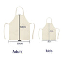 Axyaa Cute Kitten Kitchen Apron for Women and Kids