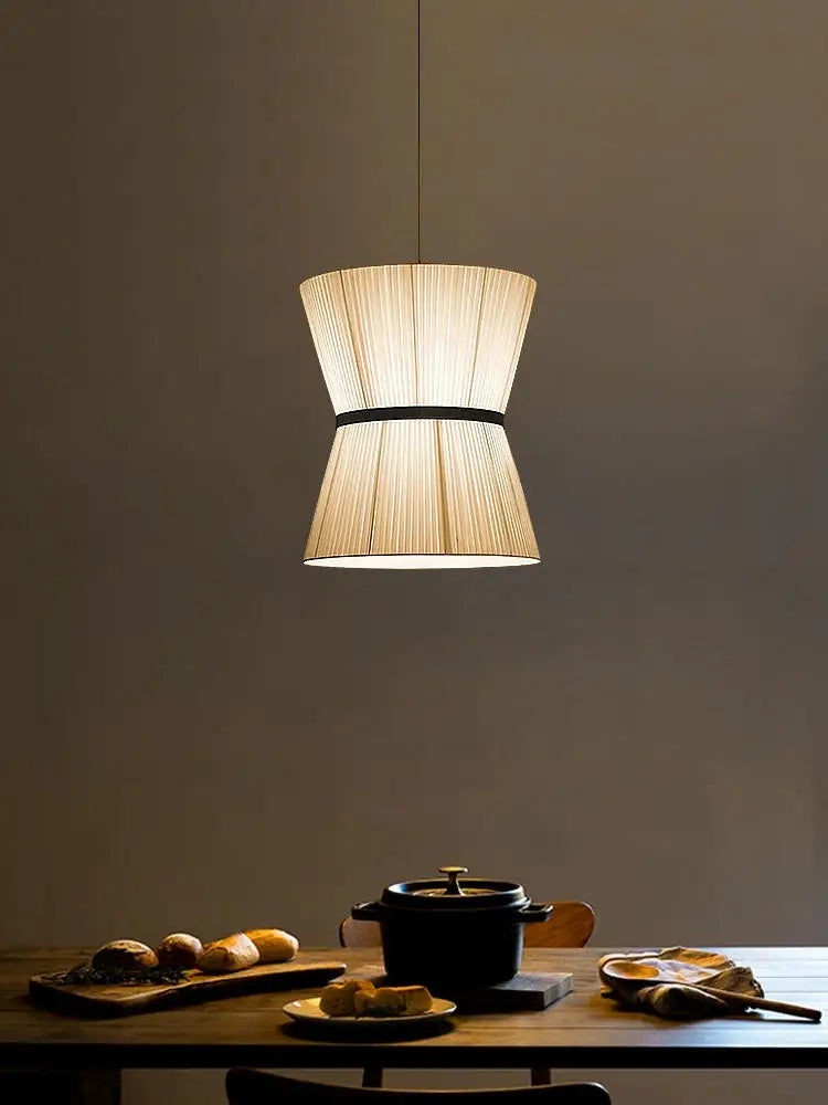 Axyaa Wabi Sabi Cloth Ceiling Chandelier for Japan Room, Restaurant, Kitchen Island Decor