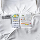 Luxury Axyaa White Goose Down Duvet Core - Warm, Double-Single Size