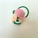 Axyaa Bear Silicone Straw Covers for 7-8mm Cups Cute Cartoon Cap