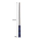 Axyaa Stainless Steel Korean Spoon Chopsticks Set