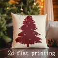 Axyaa Christmas Pillow Cover Set for Sofa, Bedroom, Car - Festive Home Decor