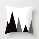 Axyaa Geometric Sofa Cushion Cover Pillowcase Polyester Throw Pillow
