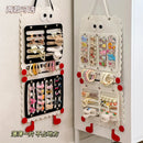 Axyaa Hair Bows & Jewelry Organizer Wall Hanging - Space Saving Accessory Holder