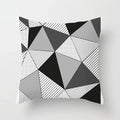Axyaa Geometric Stripe Printed Pillowcase - Modern Home Decor